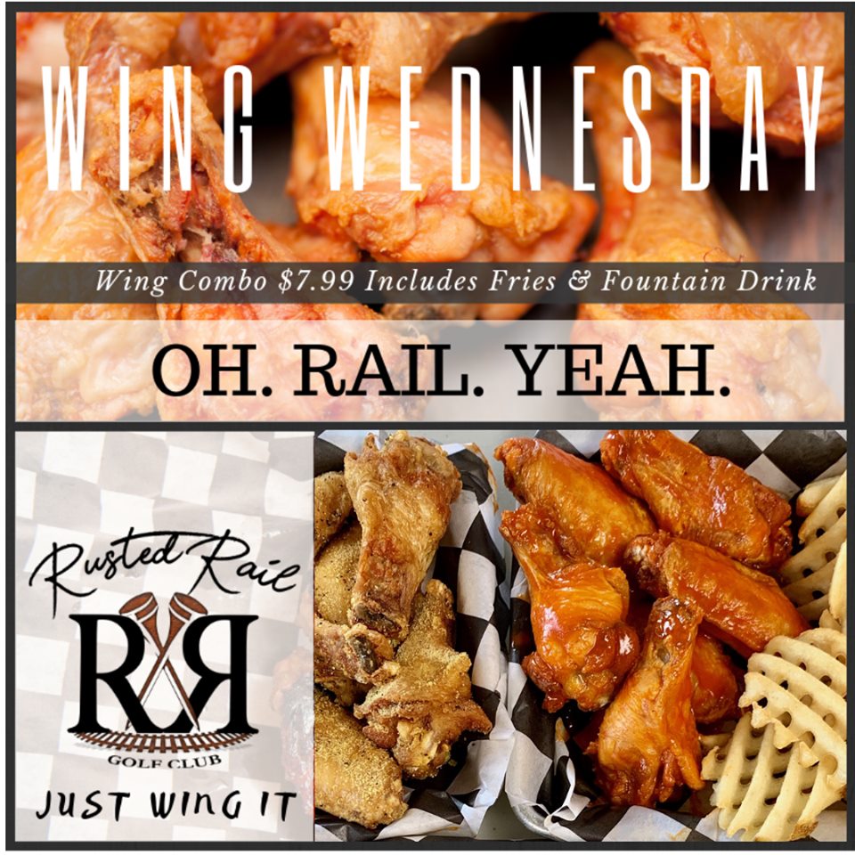 Wing Wednesday Rusted Rail Golf Club